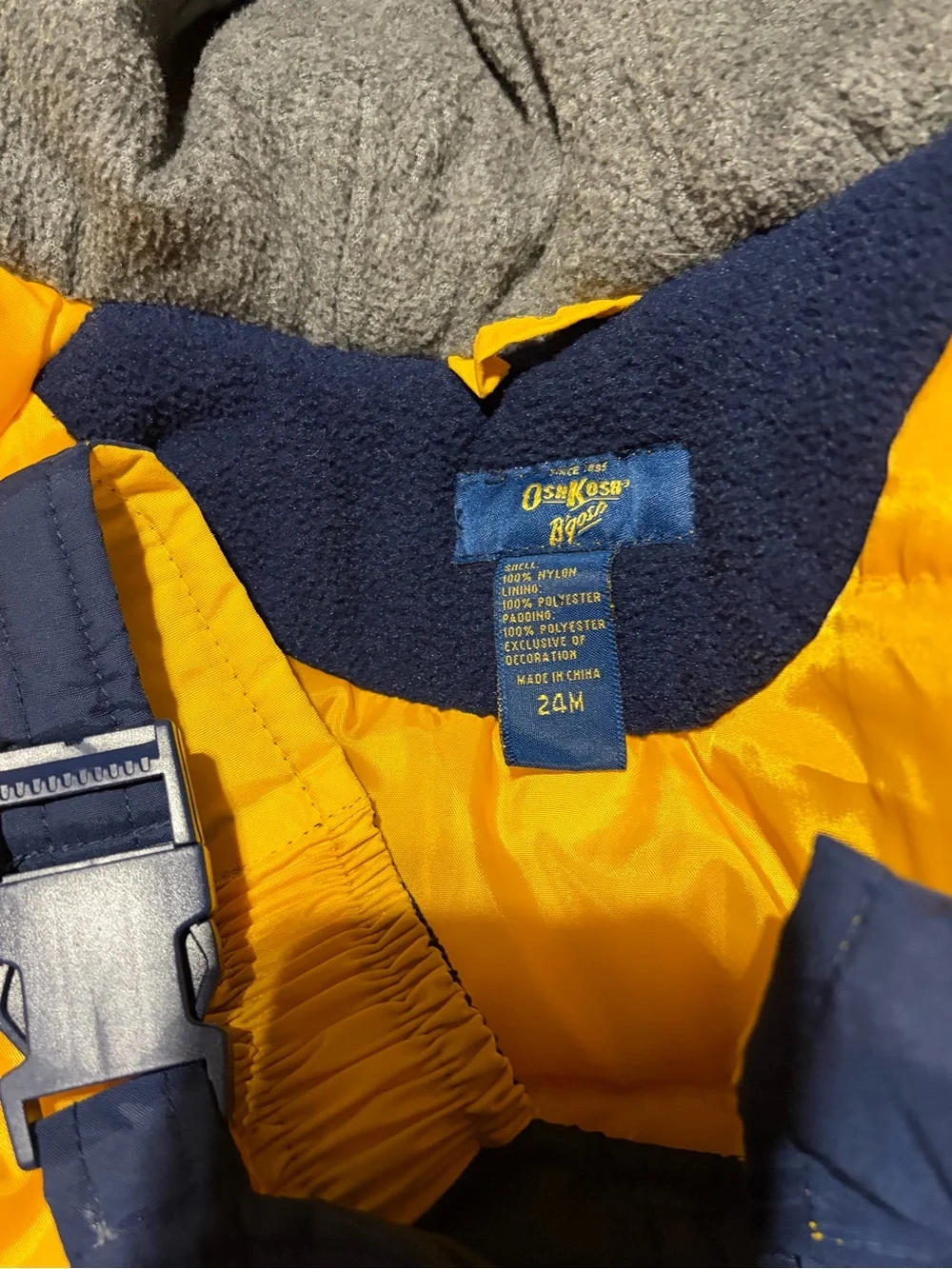 Kids Navy Snow bibs and coat